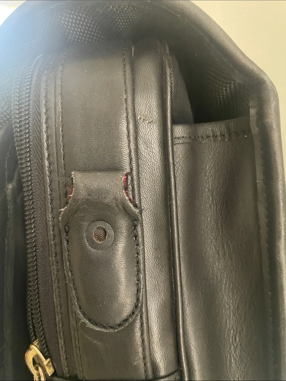 Vintage Coach Prescott Briefcase with Gold Hardware